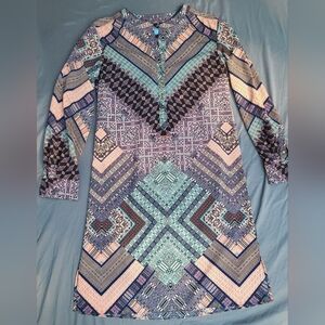 Womens Antonio Melani Mulicolor Dress Size 8